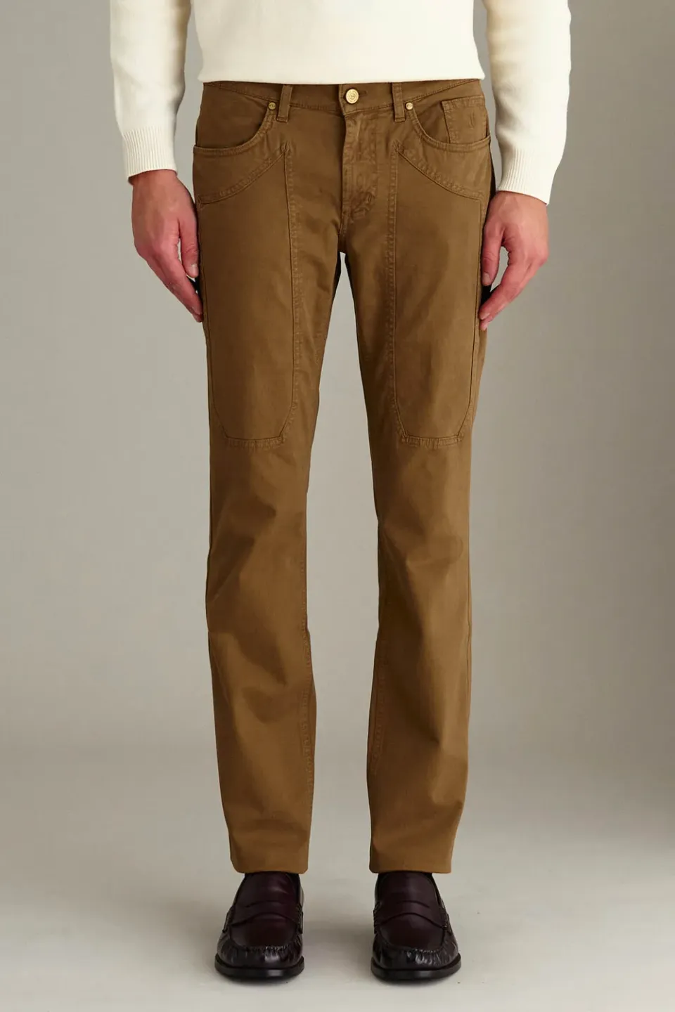 Jeckerson John Slim Fit Herren Chino Braun