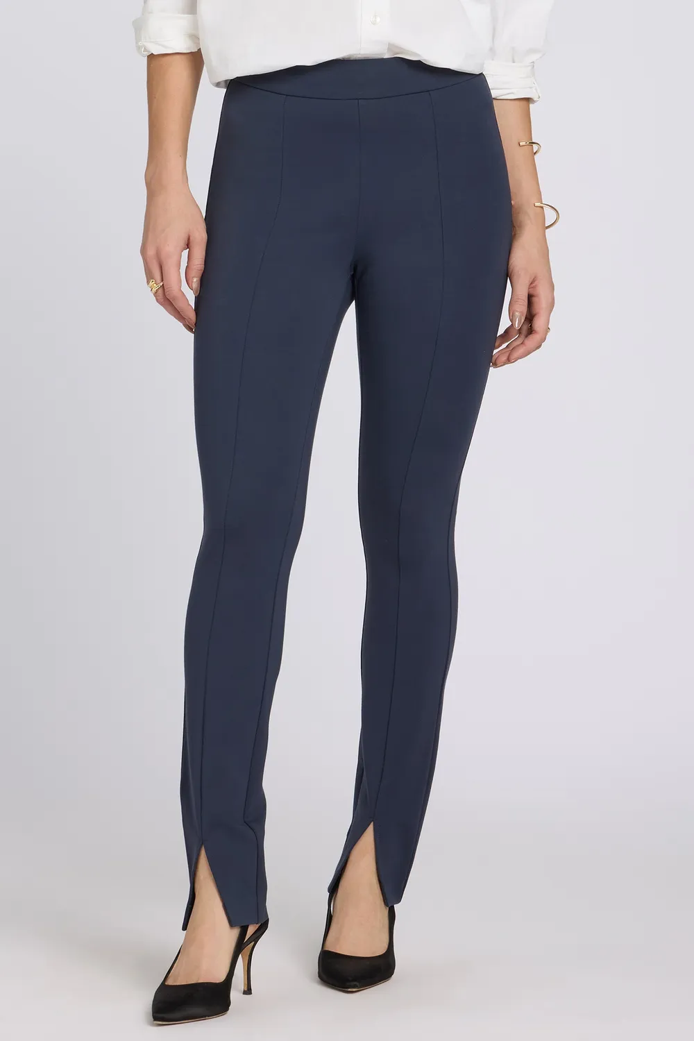 NYDJ Zelda Pull-On Hose Oxford Navy Slim