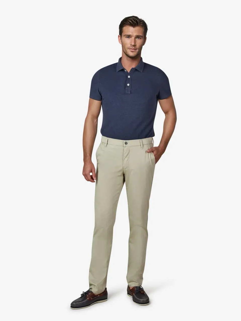Club of Comfort Foxx 8103 Chino beige Slim Fit