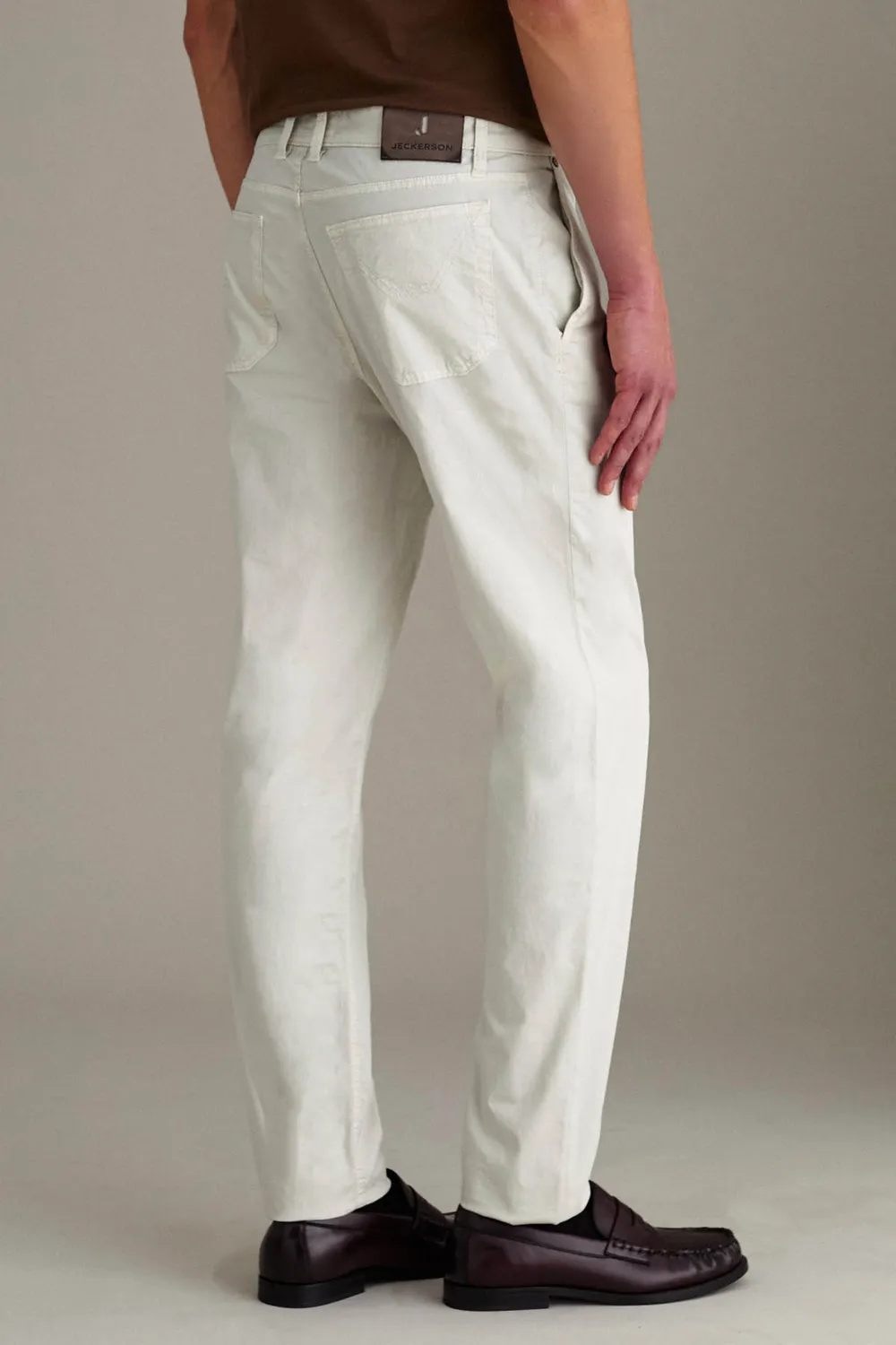 Jeckerson Julius Chino Hose Weiß Slim Fit