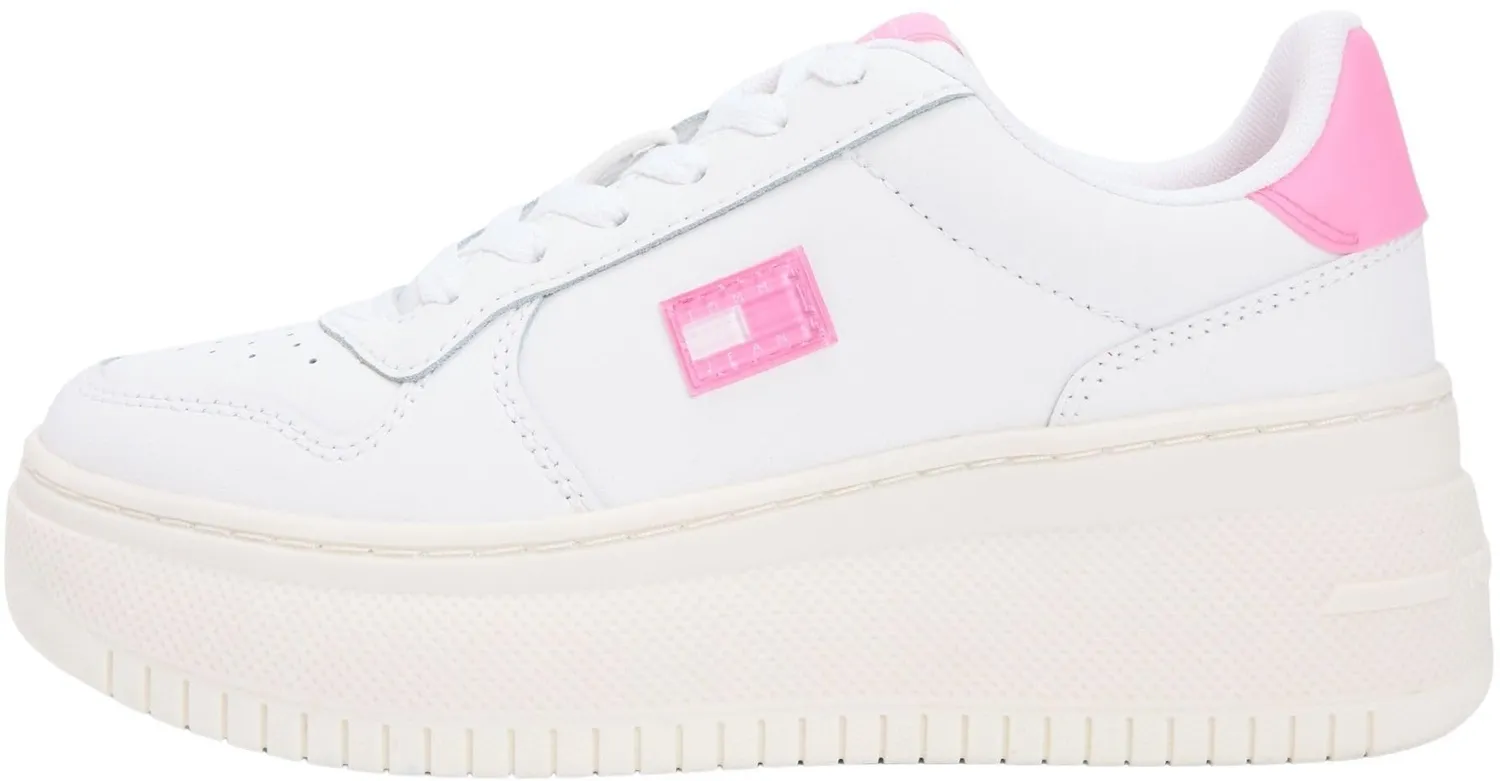 Tommy Jeans TJW Basket Flatform Sneaker Damen Weiß 38