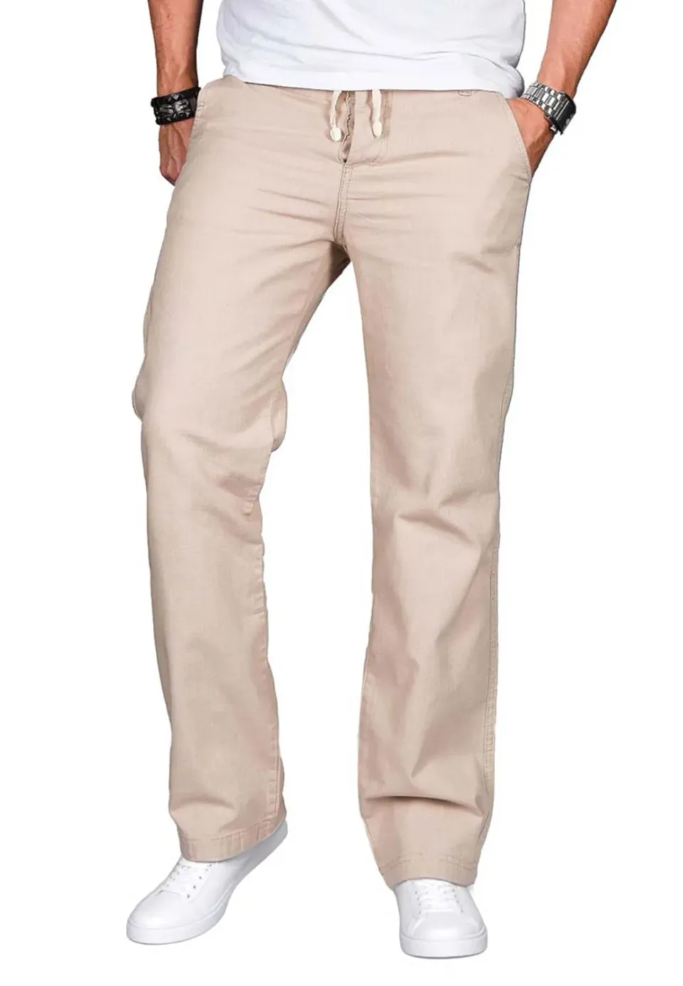 Alessandro Salvarini AS-034 Sommerhose Herren gerade