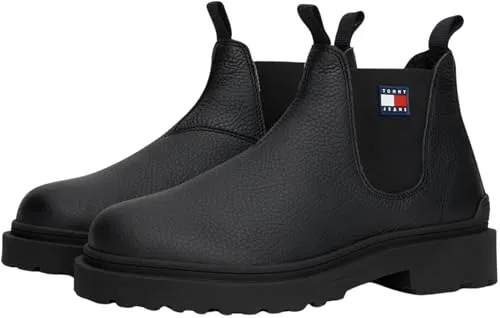 Tommy Jeans TJM Chelsea EM0EM01670 Stiefel 45 Leder