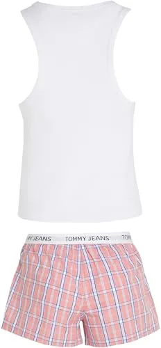 Tommy Jeans Pyjama-Set Damen Tank & Short Kurz XS Baumwolle