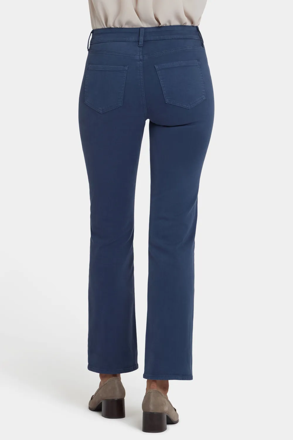 NYDJ Marilyn Straight Jeans Vintage Navy High Rise