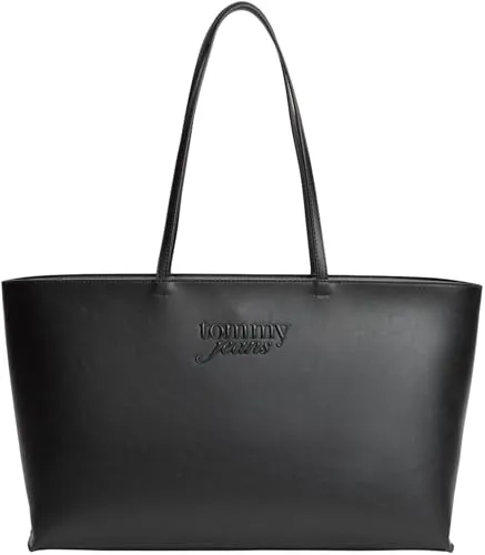 Tommy Jeans TJW Must Tote AW0AW18455 Tragetasche Schwarz