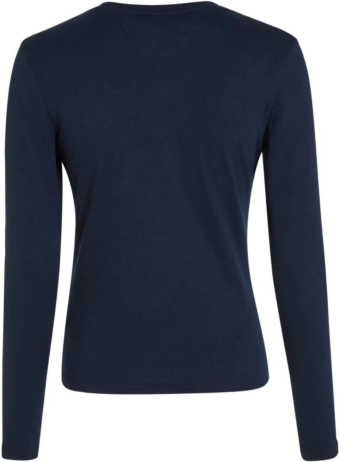 Tommy Jeans Basic Langarmshirt Damen weiß / blau