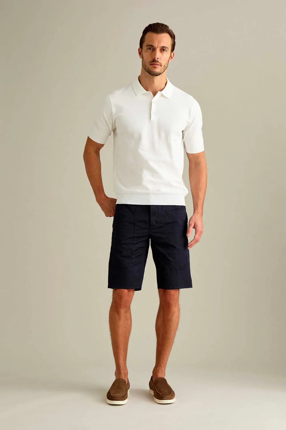 Jeckerson Jayden Slim Fit Bermuda Herren dunkelblau