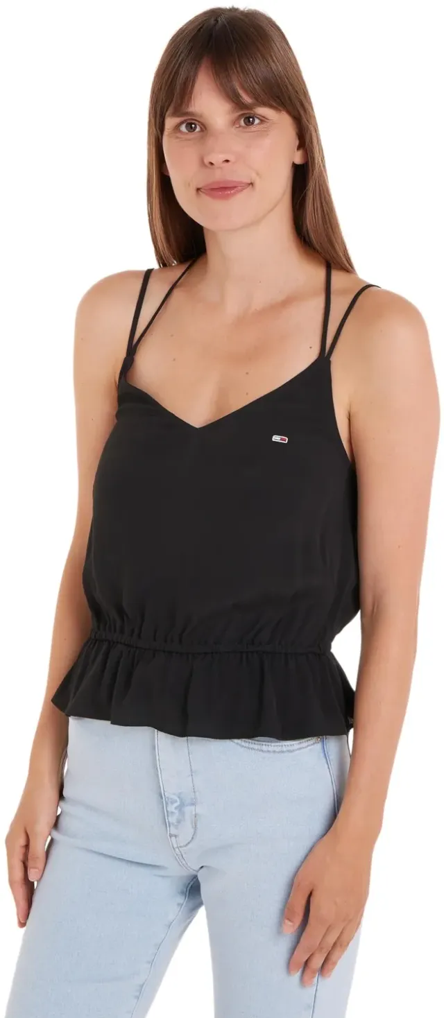 Tommy Jeans Essential Strappy Top V-Ausschnitt