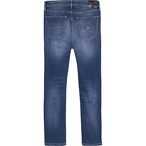 Tommy Jeans Herren Jeans Stretch Wilson Mid Blue Stretch