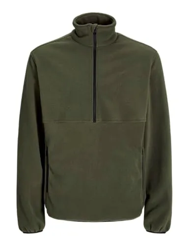 JJ Rebel JreBFleece Half Zip Herren Jacke L Fleece