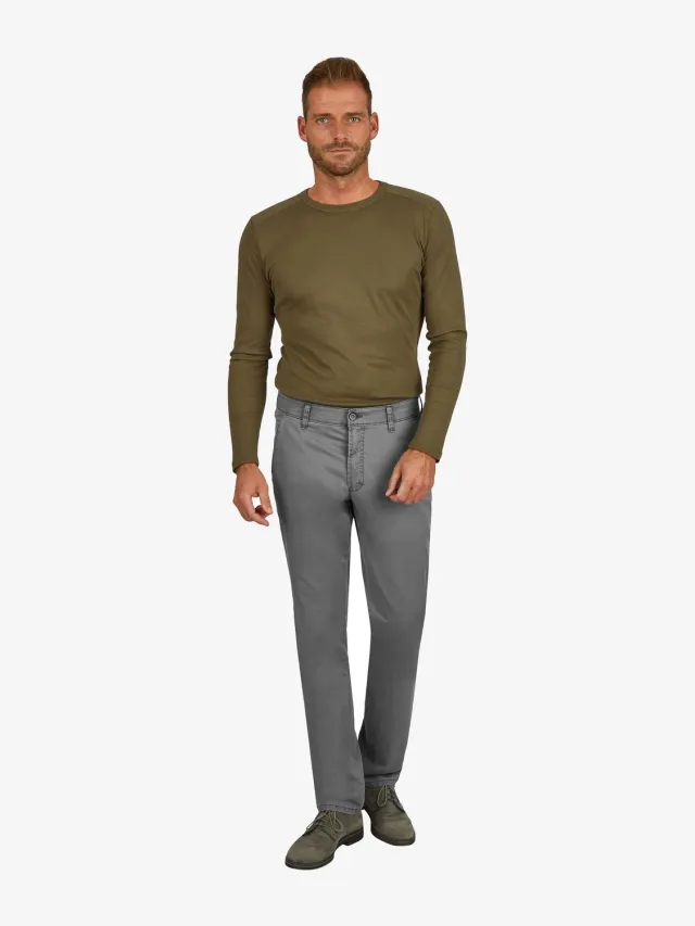 Club of Comfort Garvey 7708 Chino grau High Stretch