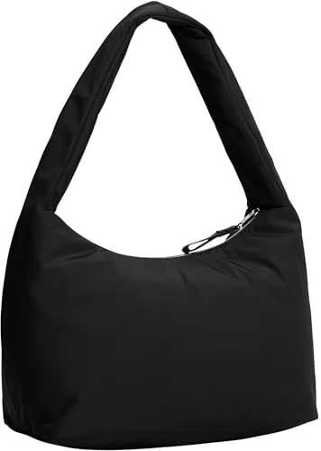 Tommy Jeans Urban Hobo Schultertasche Nylon Schwarz