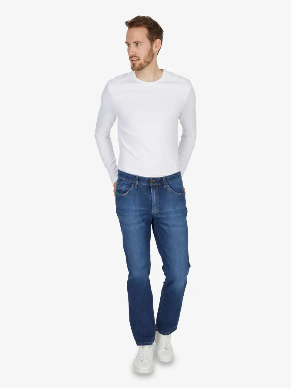 Club of Comfort Henry 7054 Jeans blau gewaschen 360 Stretch