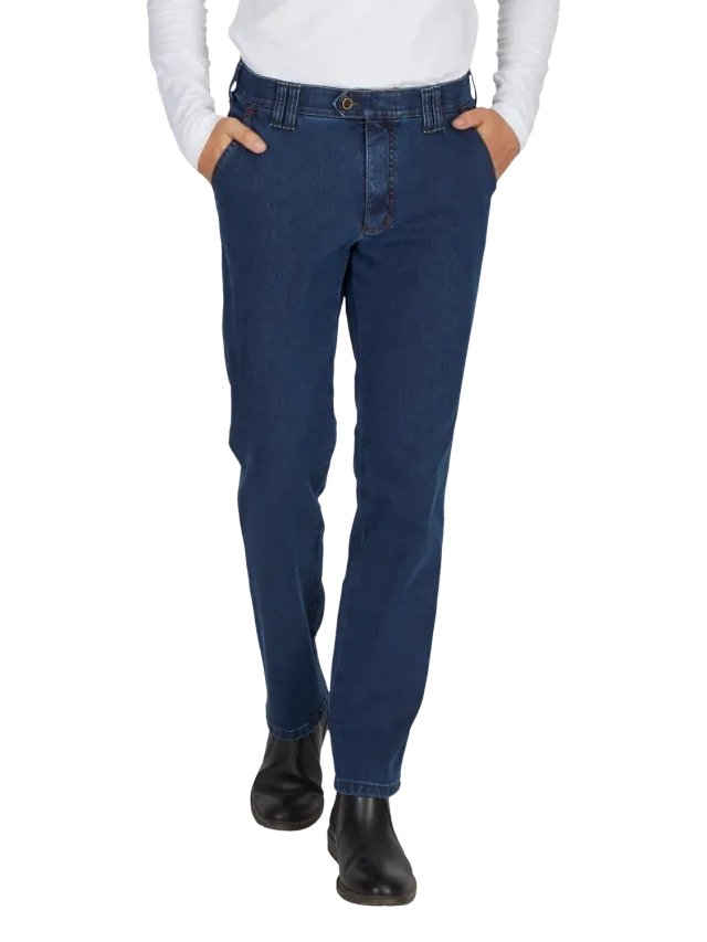 Club of Comfort Garvey 6822 Hose jeansblau Thermo