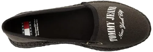 Tommy Jeans Espadrilles Stoffschuhe Schwarz 39
