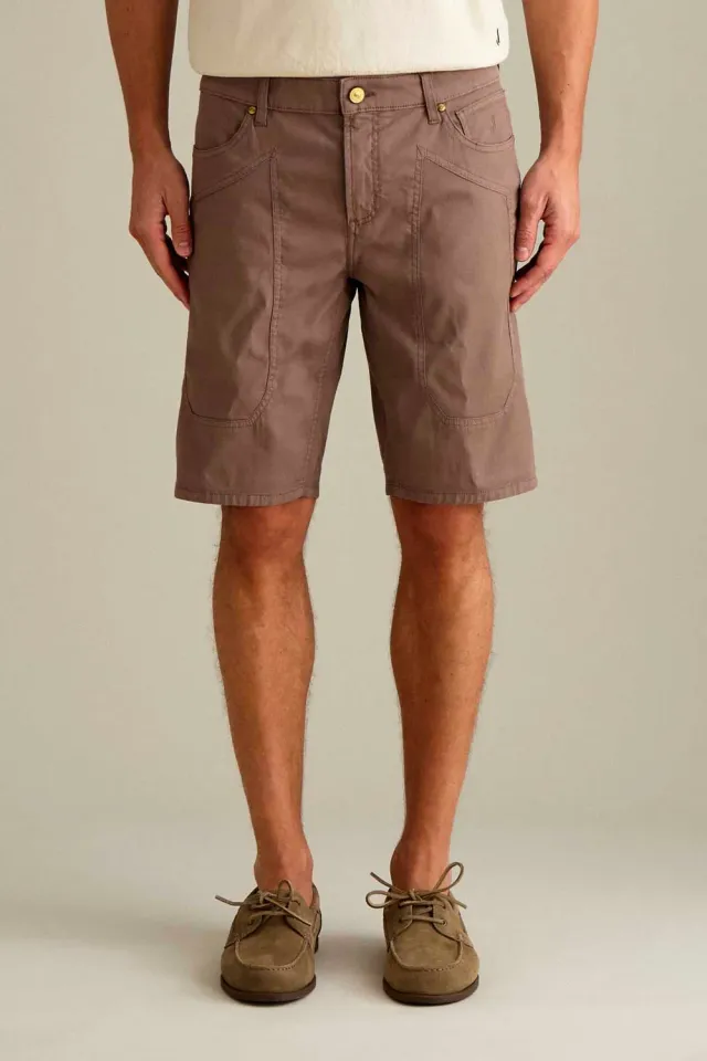 Jeckerson Jayden Slim Fit Bermuda schokobraun