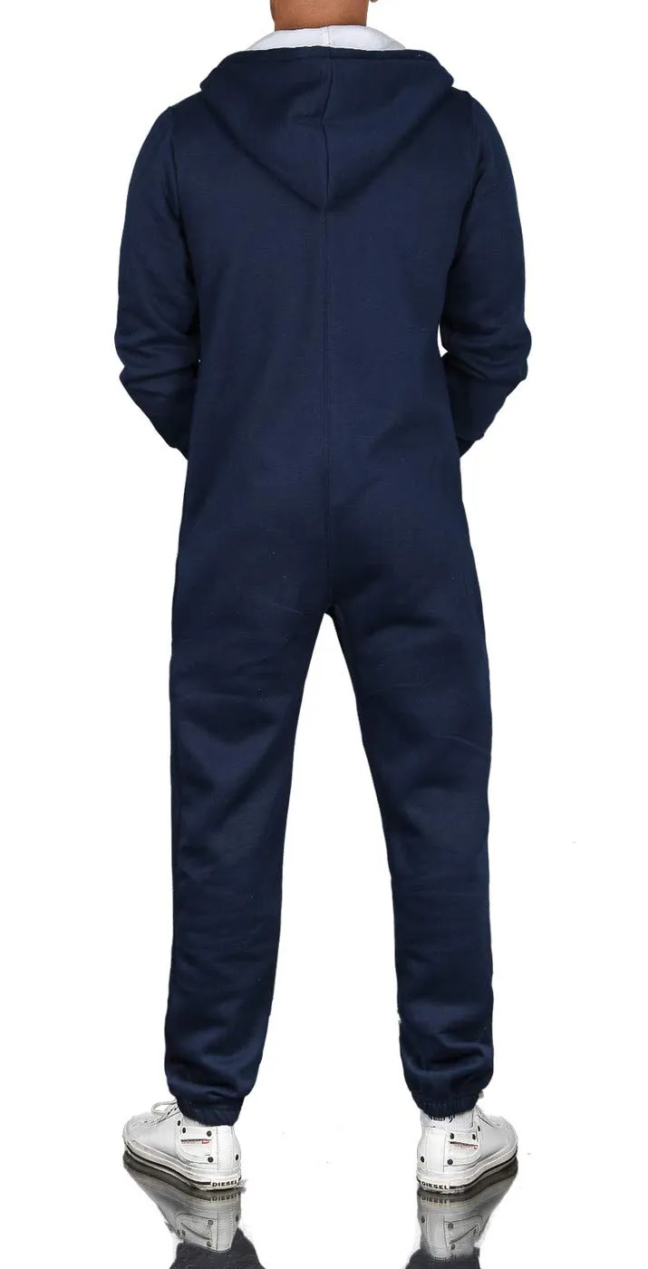 Alessandro Salvarini AS-039 Jumpsuit Trainingsanzug Herren elastisch