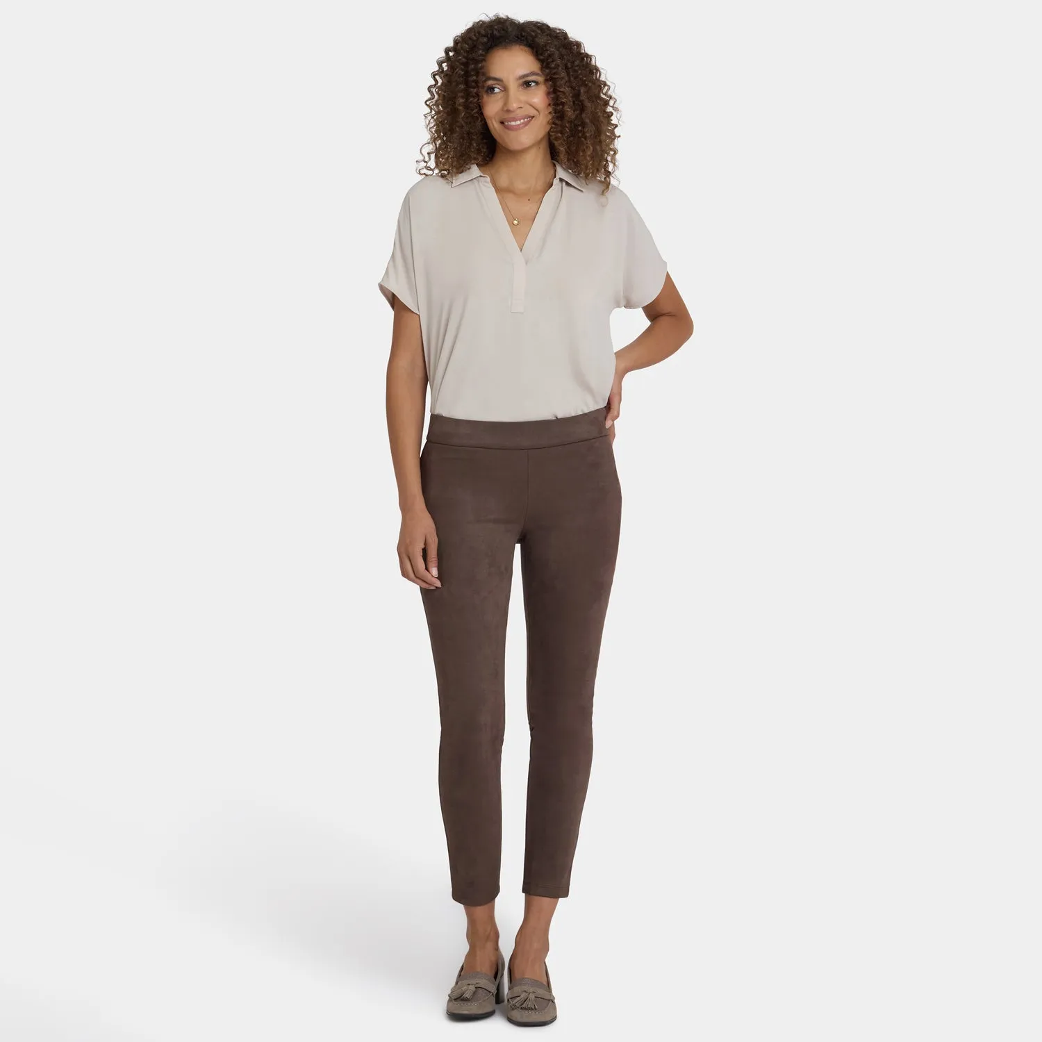 NYDJ Basic Legging Hose Coffee Bean