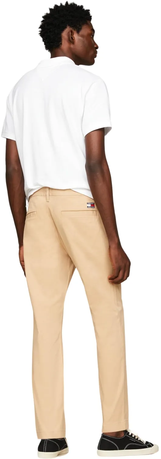 Tommy Jeans Austin Stretch Herren Chino Beige Slim