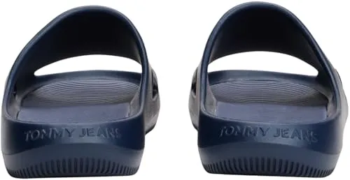 Tommy Jeans Sporty Pool Slide 43 Badeschlappen blau