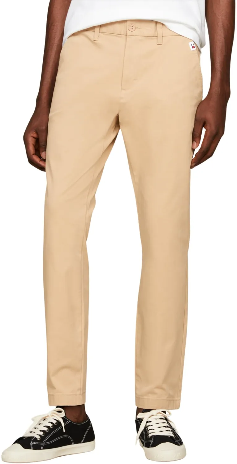Tommy Jeans Austin Stretch Herren Chino Schwarz Slim