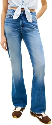 Tommy Jeans Cleo Mid Bootcut Jeans Damen 29W/30L Denim
