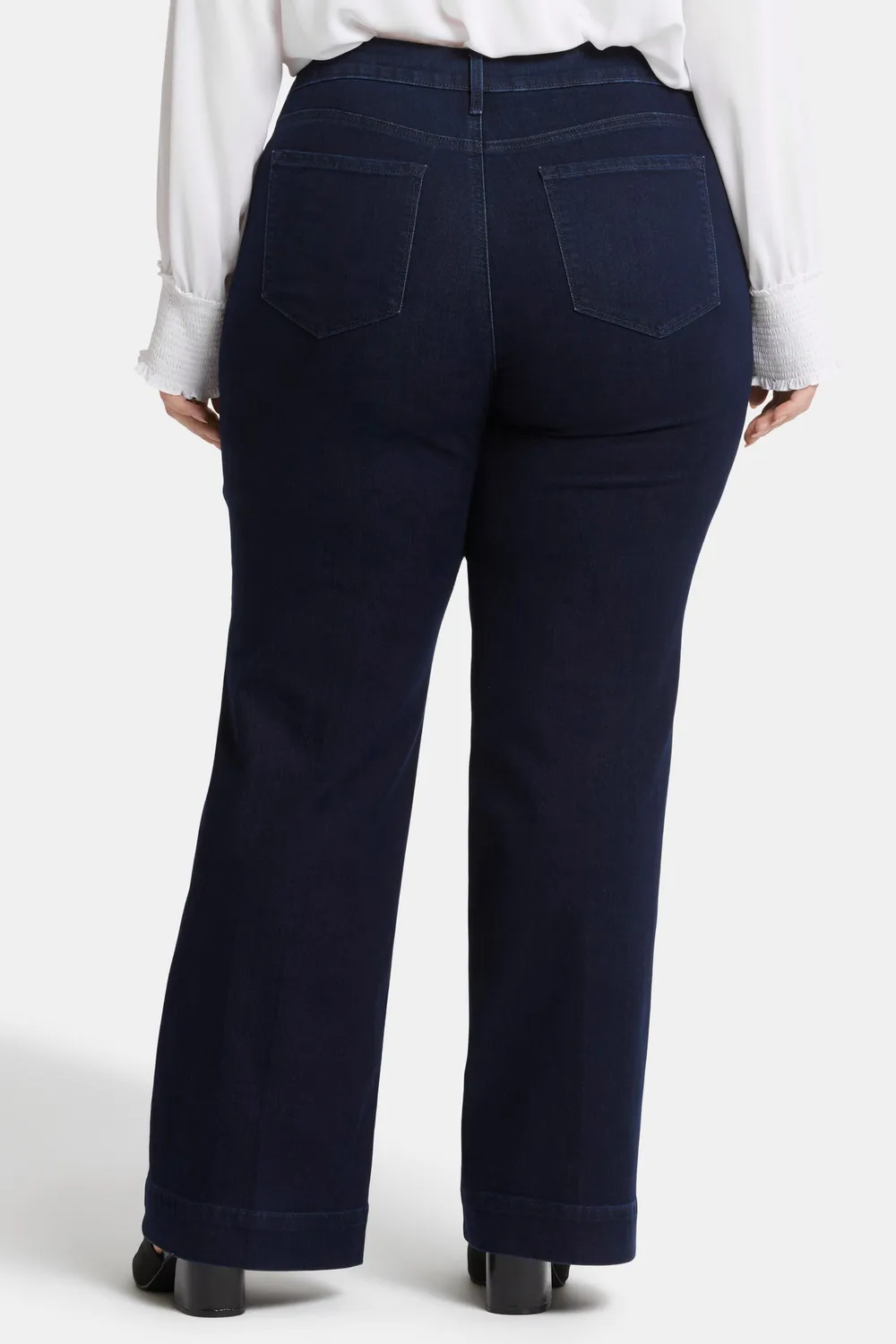 NYDJ Teresa Trouser Jeans Plus Dark Enzyme weit