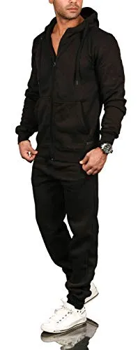 Alessandro Salvarini AS071 Herren Jogginganzug Baumwolle