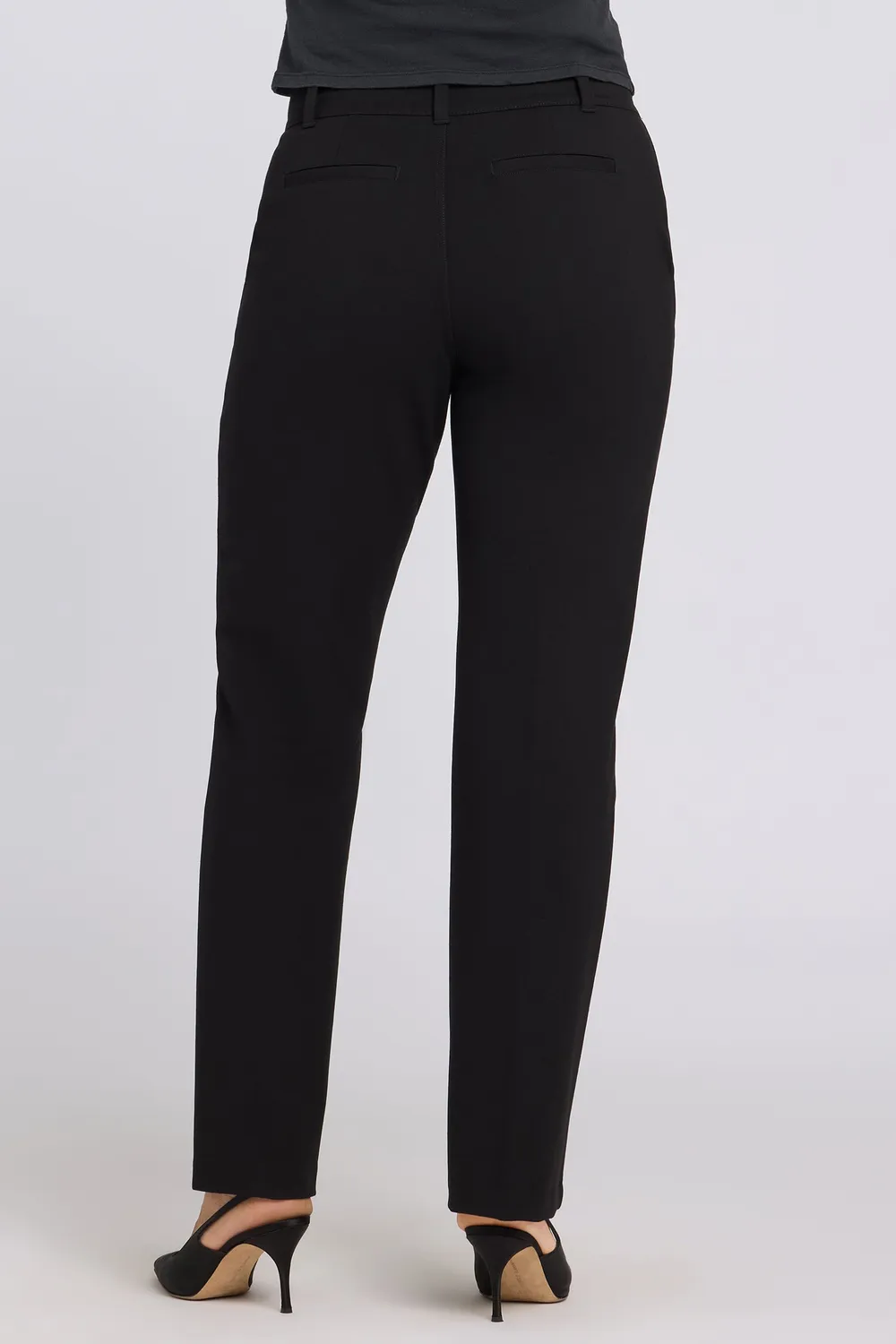 NYDJ Bella Trouser Hose Schwarz schmal