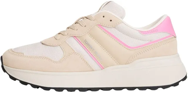 Tommy Jeans Runner Sneaker Beige Damen 38 sportlich