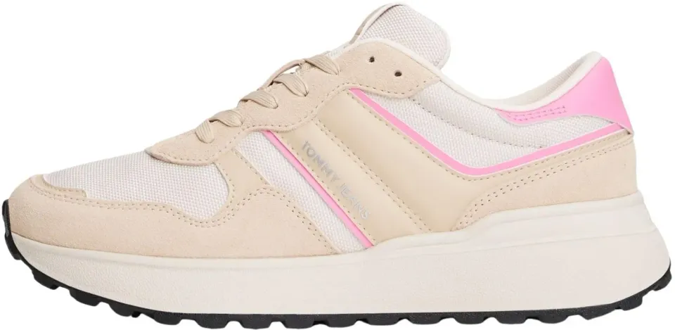 Tommy Jeans Runner Sneaker Beige Damen 38 sportlich