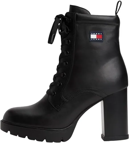 Tommy Jeans TJW Heel Lace Up Boot EN0EN02832 Stiefelette