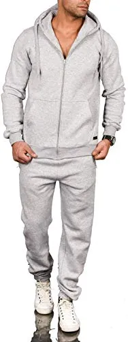 Alessandro Salvarini AS071 Herren Freizeitanzug Baumwollmix
