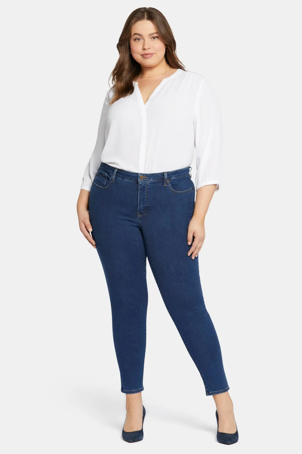 NYDJ Ami Skinny Jeans Quinn Plus Size second skin