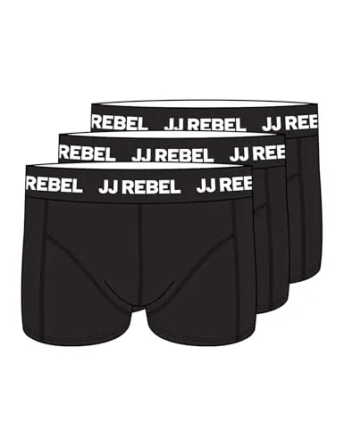 JJ Rebel Jrebrebel Logo Trunks Boxershorts L 3er