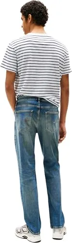 Tommy Jeans Ryan Slim Straight Jeans Herren dunkel