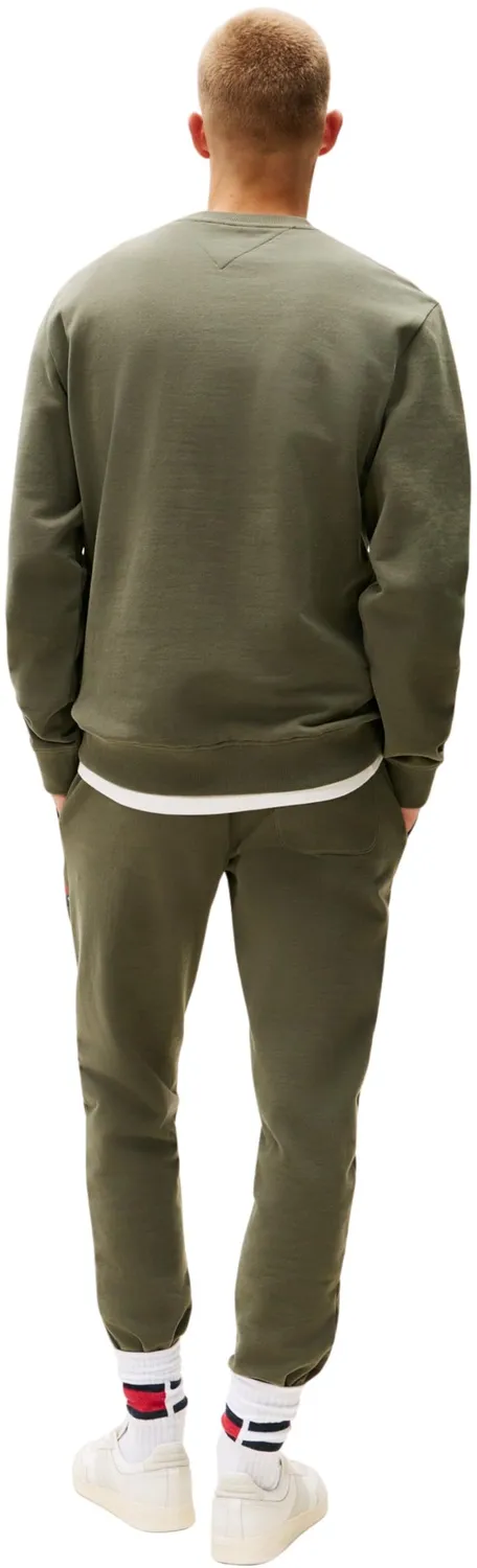 Tommy Jeans TJM RWB Flag Crew Herren Sweatshirt Baumwollmix