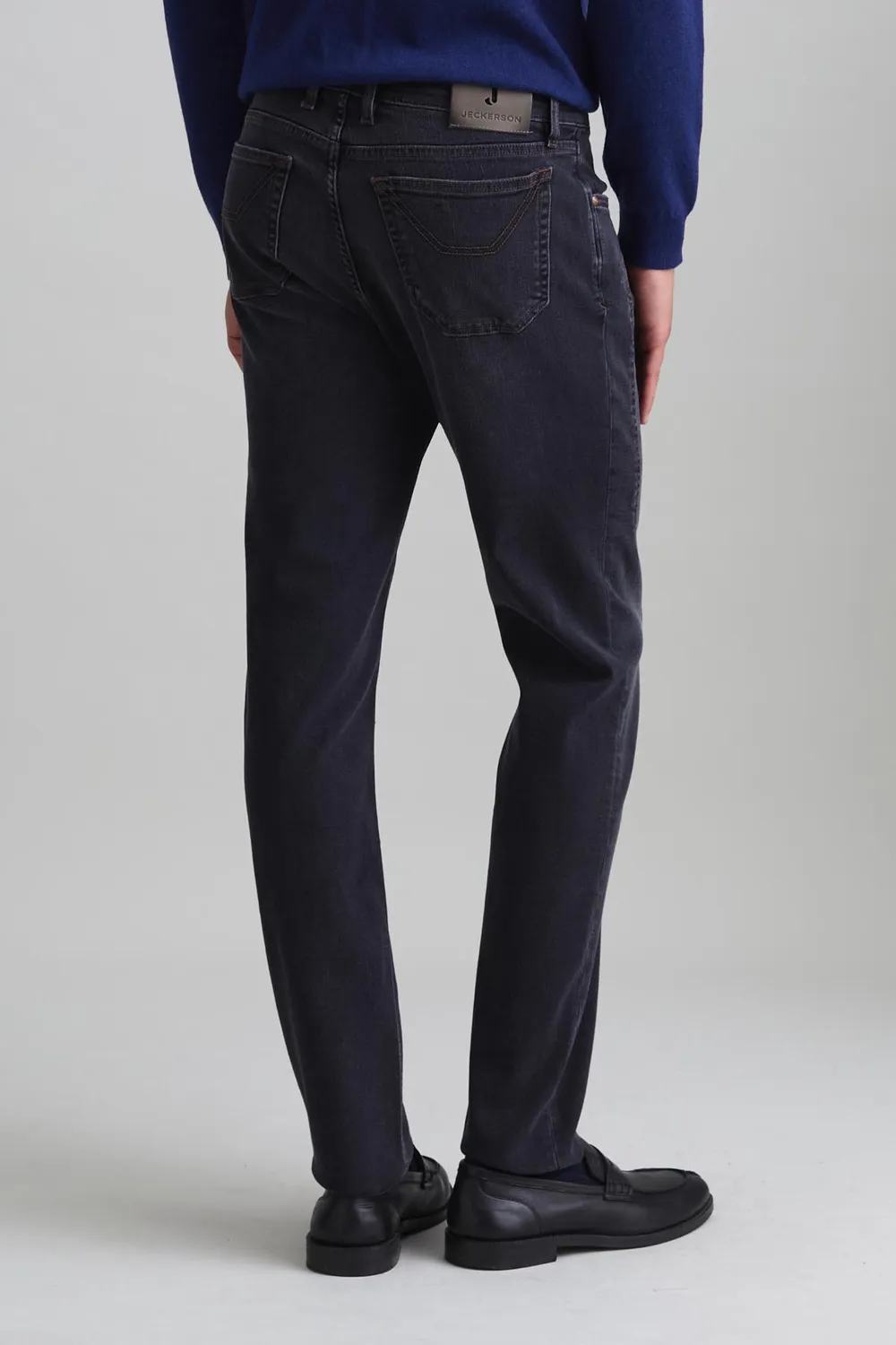 Jeckerson John Jeans Slim Fit Schwarz Used Denim