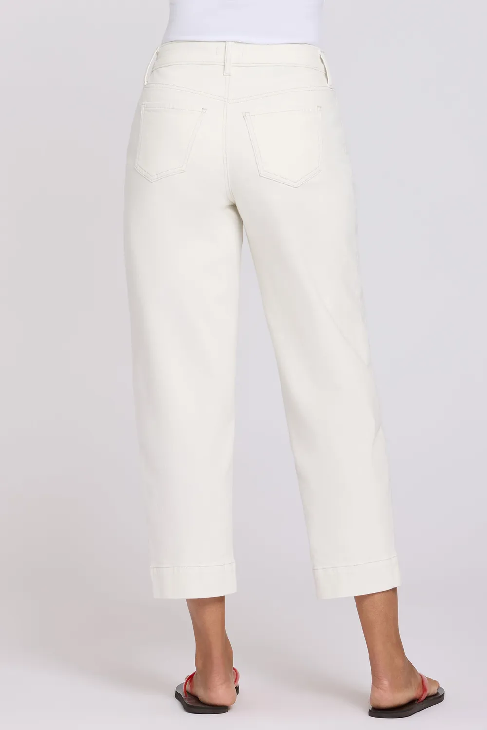 NYDJ Carrot Ankle Jeans Vintage White High Rise