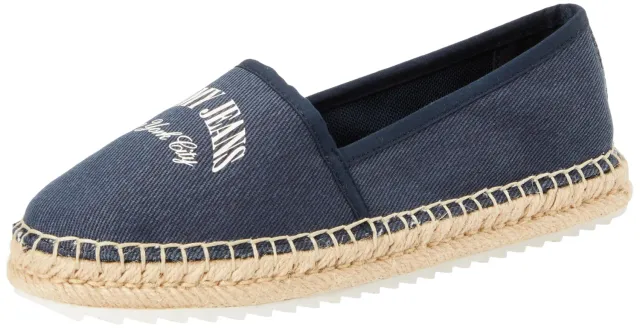 Tommy Jeans TJW Varsity Espadrille EN0EN02470 Blau Gr. 37