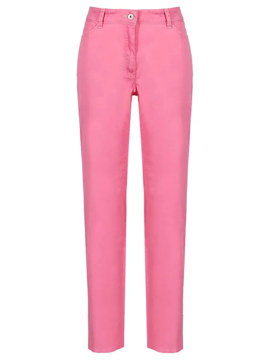 Wille Damenjeans Rosa Leicht Stretch für jeden Tag