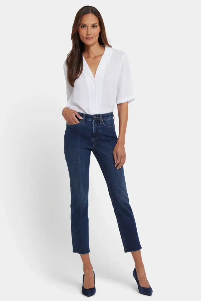 NYDJ Sheri Slim Petite Jeans Louvre Sapphire