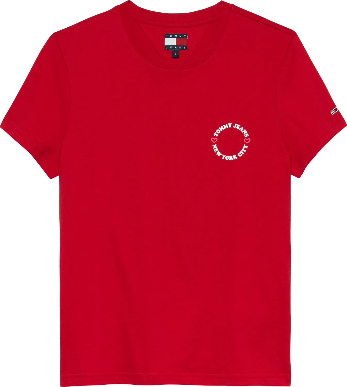 Tommy Jeans TJ X NYC T-Shirt Damen Kurzarm Branding