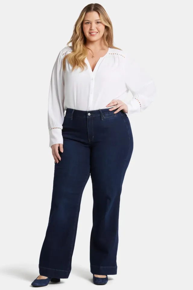 NYDJ Teresa Trouser Jeans Plus Size Burbank Wash