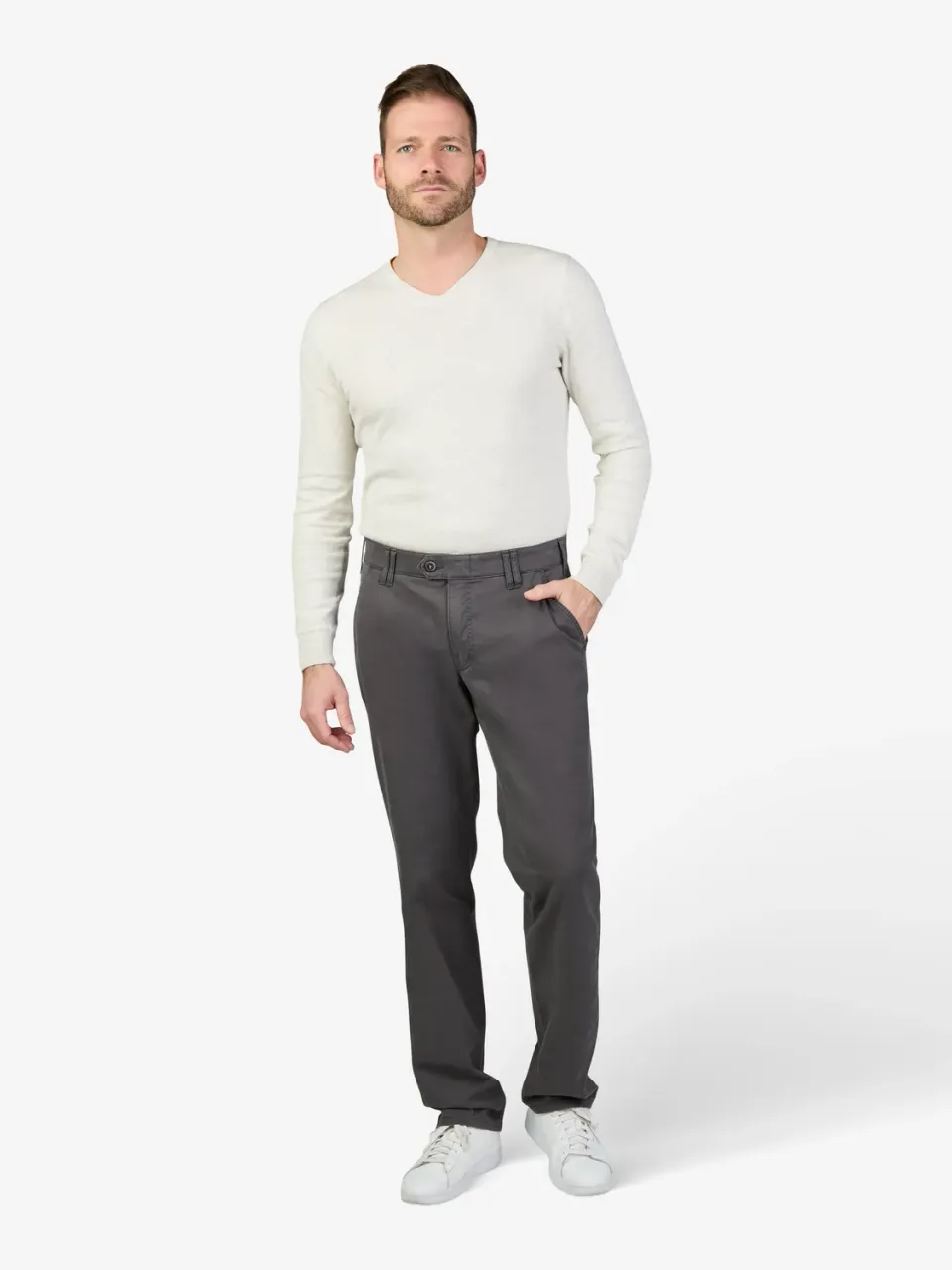 Club of Comfort Denver 4402 Hose grau Safety-Pocket