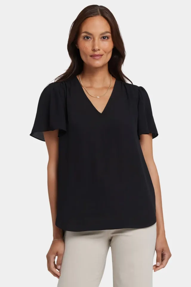 NYDJ Marilyn Straight Crop-Jeans Pink Dogwood rosa
