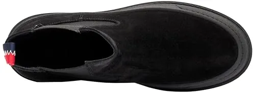 Tommy Jeans Foxing Suede Chelsea Boots Schwarz 38