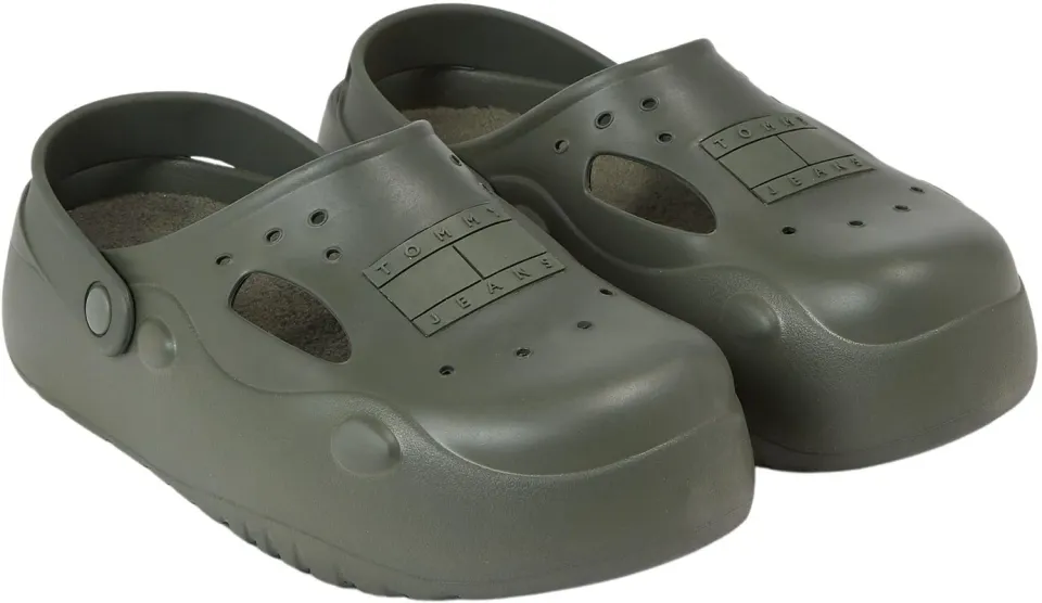Tommy Jeans TJM Freedom Mule Warm Lining Schlappen 46 EU gefüttert