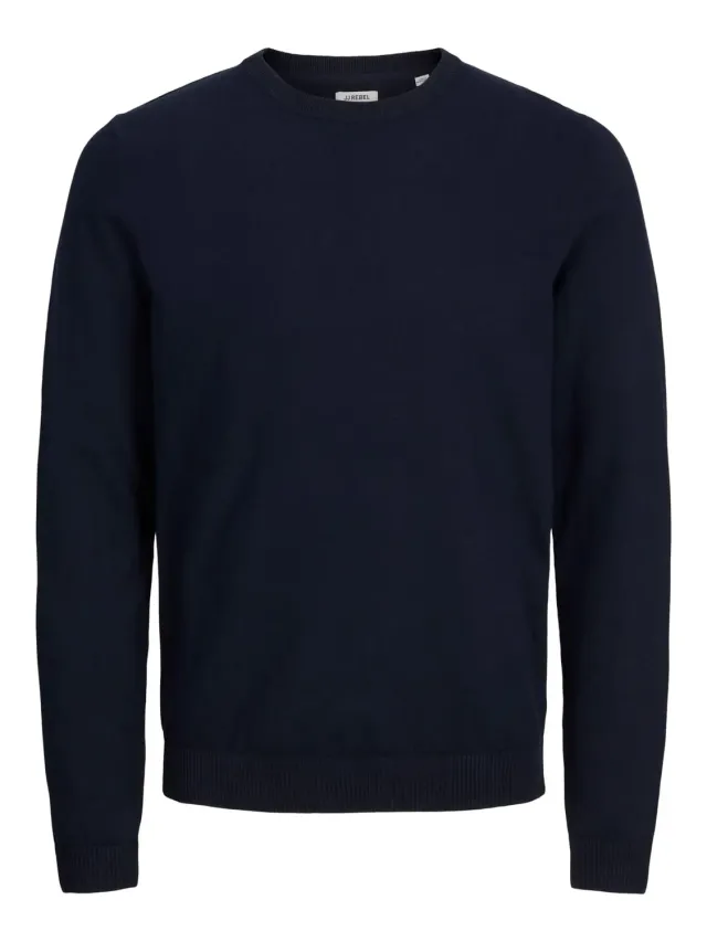 JJ Rebel Jrebcallum Knit Crew Neck Noos Strickpullover